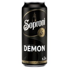 Soproni Óvatos Duhaj Démon barna sör karamellmalátával 5,2% 500 ml