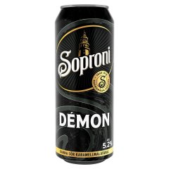 Soproni Óvatos Duhaj Démon barna sör karamellmalátával 5,2% 500 ml