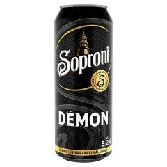Soproni Óvatos Duhaj Démon barna sör karamellmalátával 5,2% 500 ml