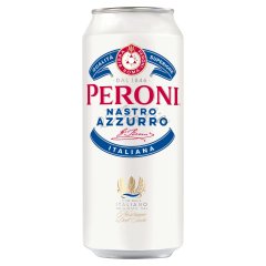 Peroni Nastro Azzurro minőségi világos sör 5% 0,5 l