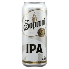 Soproni IPA szűretlen felsőerjesztésű sörkülönlegesség 4,8% 500 ml