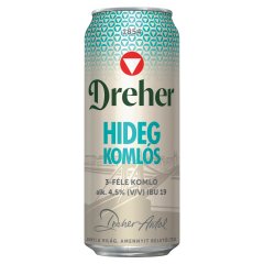 Dreher Hidegkomlós világos sör 4,5% 0,5 l