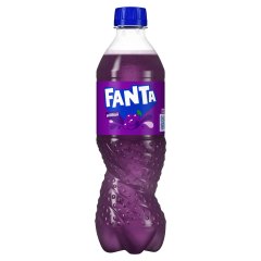 Fanta szőlőízű szénsavas üdítőital cukorral és édesítőszerekkel 500 ml