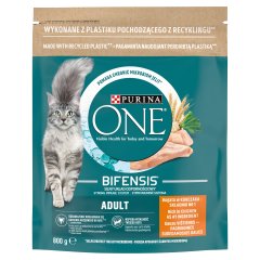 Purina One csirkében és teljes kiőrlésű gabonákban gazdag száraz macskaeledel 800 g