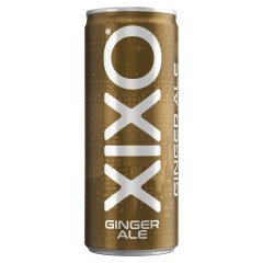 XIXO Ginger Ale gyömbér ízű, szénsavas üdítőital cukorral és édesítőszerrel 250 ml