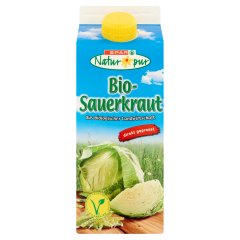 SPAR Natur*pur Bio savanyúkáposzta-lé tengeri sóval 0,75 l
