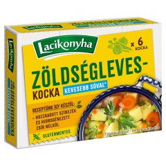 Lacikonyha zöldségleveskocka 6 x 10 g (60 g)
