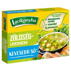 Lacikonyha zöldségleveskocka 6 x 10 g (60 g)