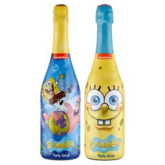 Nickelodeon SpongeBob Party Drink banán ízű szénsavas üdítőital 750 ml