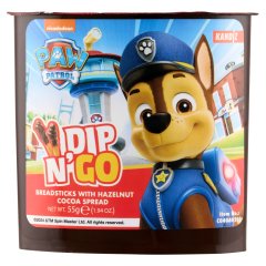Paw Patrol Dip N\' Go kenyérrudak mogyorós kakaóval 55 g