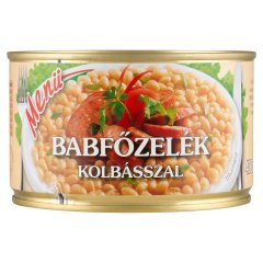 Menü babfőzelék kolbásszal 400 g
