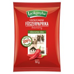 Lacikonyha II. osztályú magyar édesnemes édes fűszerpaprika őrlemény 50 g