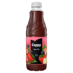 Cappy Eper mix gyümölcsital gyümölcslével és gyümölcspürével cukorral és édesítőszerekkel 1 l