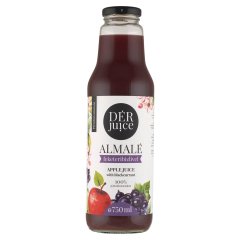 DÉR Juice 100% almalé feketeribizlivel 750 ml