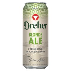 Dreher Blonde Ale felsőerjesztésű minőségi világos sör 4,6% 0,5 l