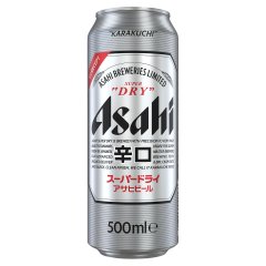 Asahi Super Dry világos sör 5% 500 ml