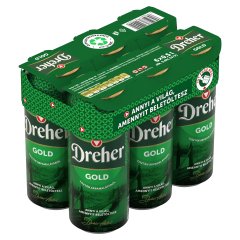 Dreher Gold minőségi világos sör 5% 6 x 0,5 l