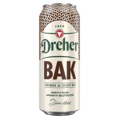 Dreher Bak minőségi barna sör 7,3% 0,5 l