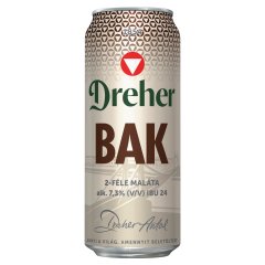 Dreher Bak minőségi barna sör 7,3% 0,5 l