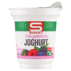 S-Budget erdei gyümölcsös joghurt gyümölcsdarabokkal 150 g