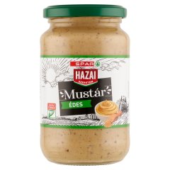 SPAR Hazai Szeretem édes mustár 350 g
