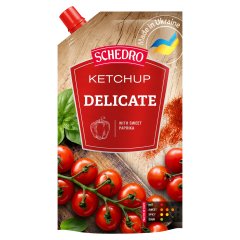 Schedro Delicate paradicsom ketchup 250 g