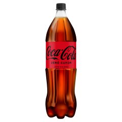 Coca-Cola zéró cukor colaízű energiamentes szénsavas üdítőital édesítőszerekkel 1,75 l