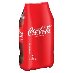 Coca-Cola colaízű szénsavas üdítőital 2 x 1,75 l