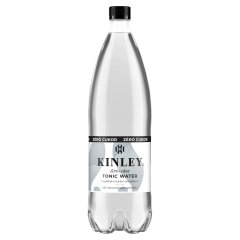 Kinley Tonic Water Zéró cukor energiamentes szénsavas üdítőital édesítőszerekkel 1,5 l