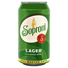 Soproni Klasszikus világos sör 4,5% 330 ml 