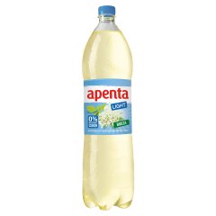 Apenta Light energiamentes bodza üdítőital enyhén szénsavas ásványvízzel, édesítőszerekkel 1,5 l