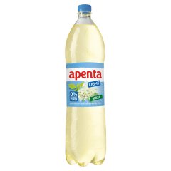 Apenta Light energiamentes bodza üdítőital enyhén szénsavas ásványvízzel, édesítőszerekkel 1,5 l