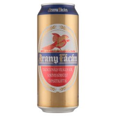 Arany Fácán világos sör 4% 500 ml