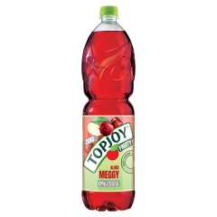 Topjoy alma-meggy gyümölcsital édesítőszerekkel 1,5 l