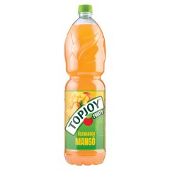 Topjoy Fruity őszibarack-mangó szénsavmentes gyümölcsital 1,5 l