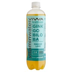 Viwa Vitaminwater Gingko Biloba mangó-lime ízű, energia- és szénsavmentes üdítőital 600 ml