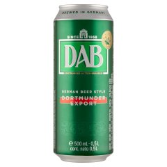 DAB világos német sör 5% 0,5 l
