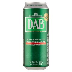 DAB világos német sör 5% 0,5 l
