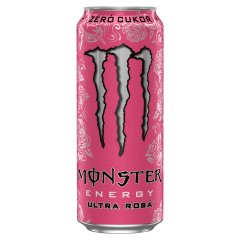 Monster Energy Ultra Rosá szénsavas ital koffeinnel és édesítőszerekkel 500 ml