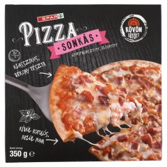SPAR gyorsfagyasztott, elősütött sonkás pizza 350 g 