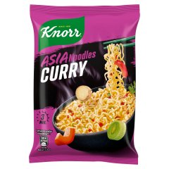 Knorr Asia Noodles ázsiai jellegű instant tésztás leves curry ízesítéssel 70 g