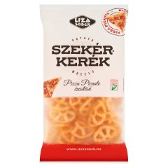 Liza Snack Szekérkerék pikáns pizza ízesítésű burgonyasnack 40 g