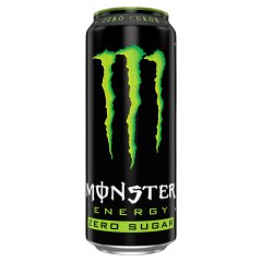 Monster Energy Zero Sugar szénsavas ital koffeinnel és édesítőszerekkel 500 ml