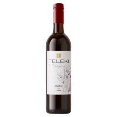 Teleki Válogatás Villányi Merlot száraz vörösbor 13% 0,75 l
