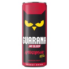 Guarana No Sleep Aphrodisiac passiógyümölcs ízű, szénsavas, alkoholmentes ital 250 ml