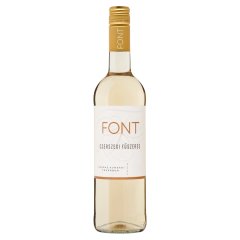 Font Kunsági Cserszegi Fűszeres száraz fehérbor 12% 750 ml