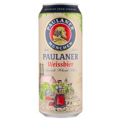 Paulaner Weissbier német szűretlen búzasör 5,5% 0,5 l
