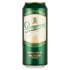 Staropramen minőségi világos sör 5% 0,5 l