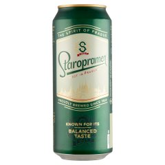 Staropramen minőségi világos sör 5% 0,5 l