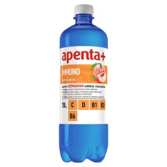 Apenta+ Immuno fehér barack ízű, enyhén szénsavas üdítőital 750 ml